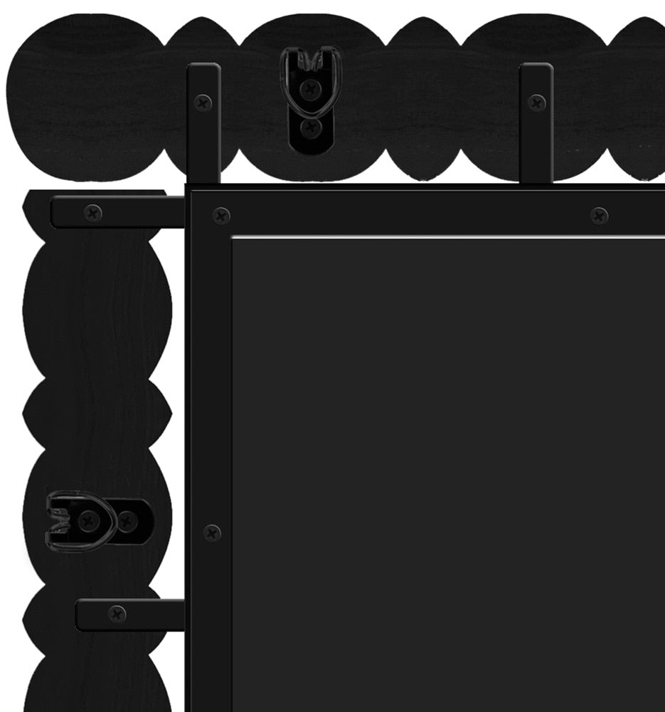 Meridian Furniture - Aubrey Black Mirror - 437Black-36M veiw 7