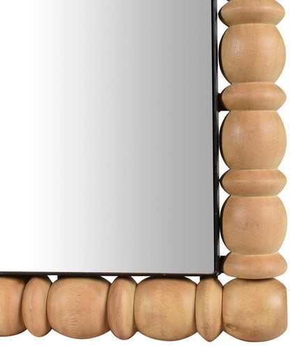 Meridian Furniture - Aubrey Bleached Natural Oak Mirror - 437Oak-36M veiw 6