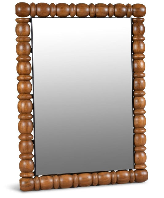 Meridian Furniture - Aubrey Brown Mirror - 437Brown-36M veiw 1