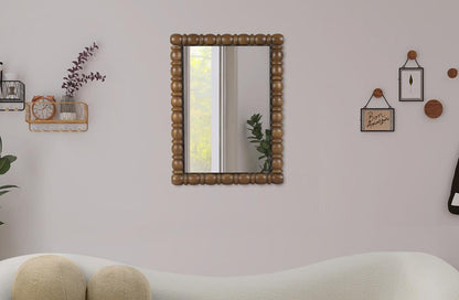 Meridian Furniture - Aubrey Brown Mirror - 437Brown-36M veiw 2