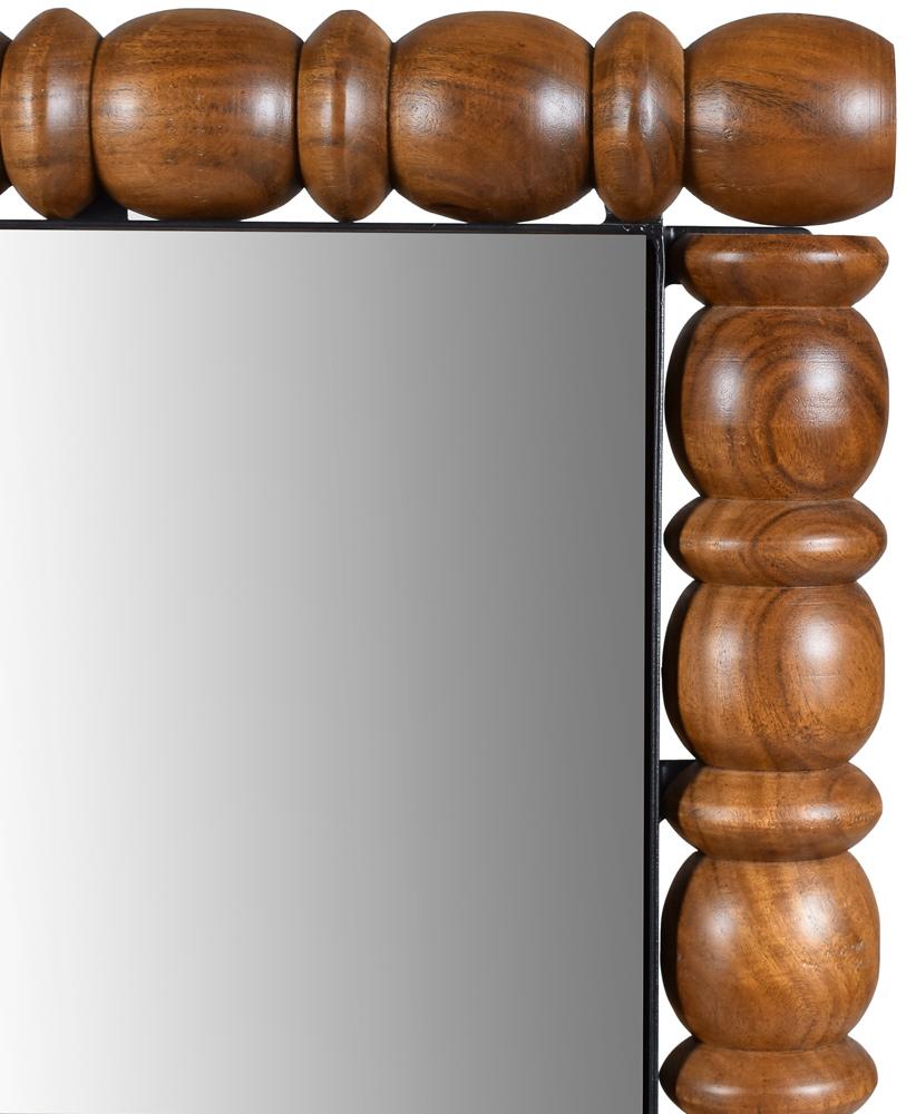 Meridian Furniture - Aubrey Brown Mirror - 437Brown-36M veiw 5