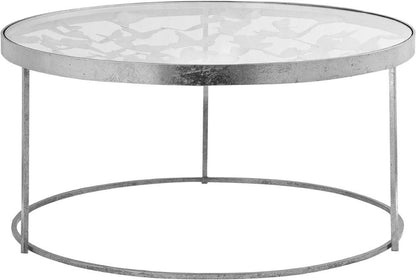 Meridian Furniture - Butterfly Silver Coffee Table - 471-C veiw 2