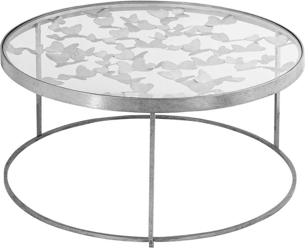 Meridian Furniture - Butterfly Silver Coffee Table - 471-C veiw 3