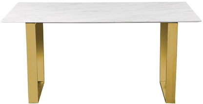 Meridian Furniture - Cameron White Dining Table - 933-T veiw 4