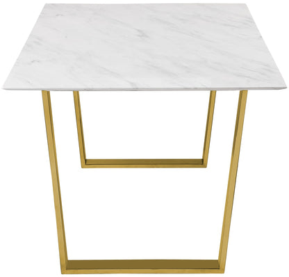 Meridian Furniture - Cameron White Dining Table - 933-T veiw 5