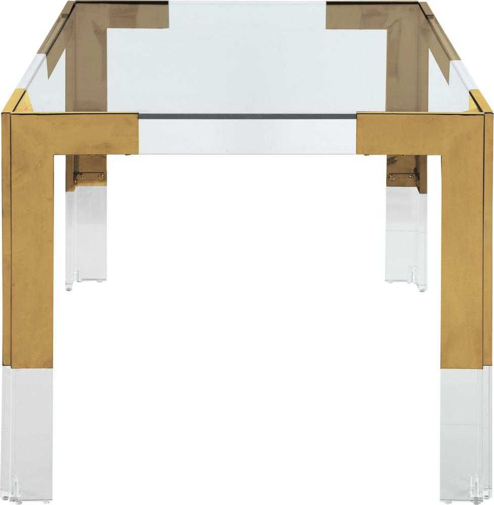 Meridian Furniture - Casper Rich Gold Dining Table - 715-T veiw 4