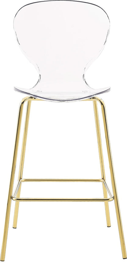 Meridian Furniture - Clarion Gold Metal Stool (Set of 2) - 767-C veiw 5
