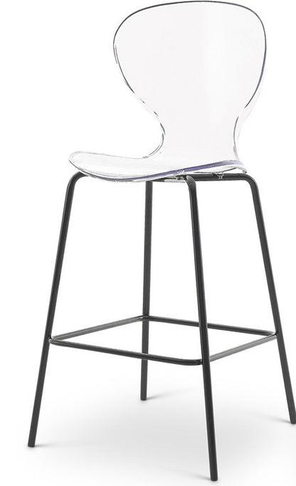 Meridian Furniture - Clarion Matte Black Stool (Set of 2) - 766-C veiw 1