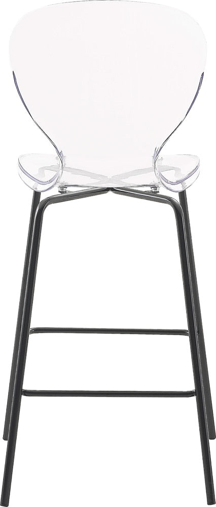 Meridian Furniture - Clarion Matte Black Stool (Set of 2) - 766-C veiw 3