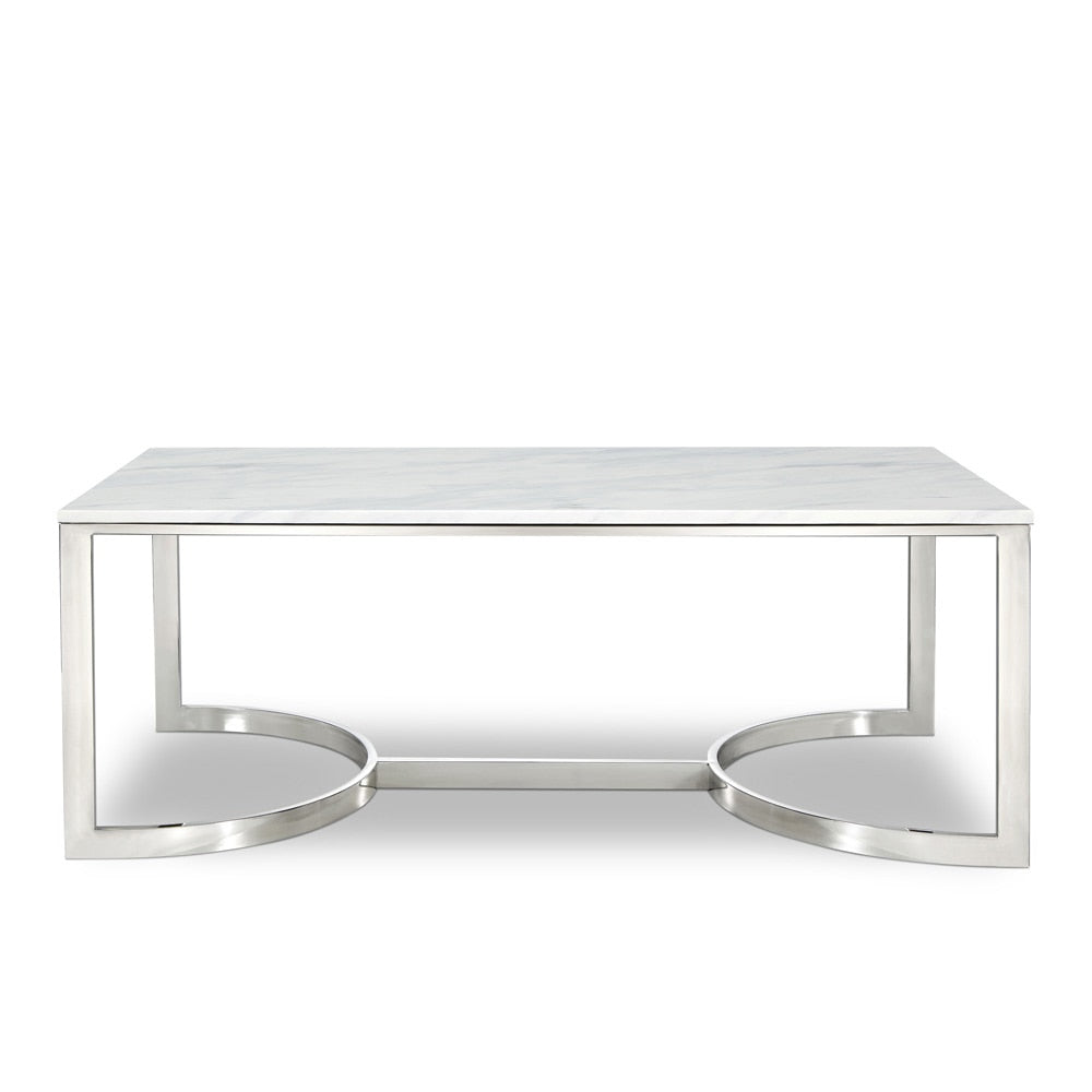 Meridian Furniture - Copley Chrome Coffee Table - 2Pc - 245-C veiw 1