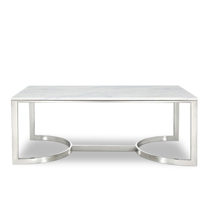Meridian Furniture - Copley Chrome Coffee Table - 2Pc - 245-C veiw 1