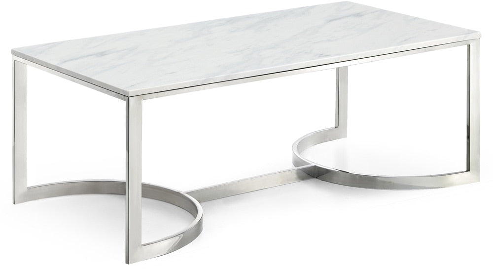 Meridian Furniture - Copley Chrome Coffee Table - 2Pc - 245-C veiw 3