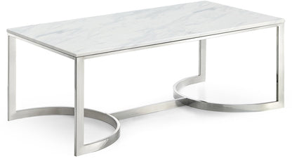 Meridian Furniture - Copley Chrome Coffee Table - 2Pc - 245-C veiw 3