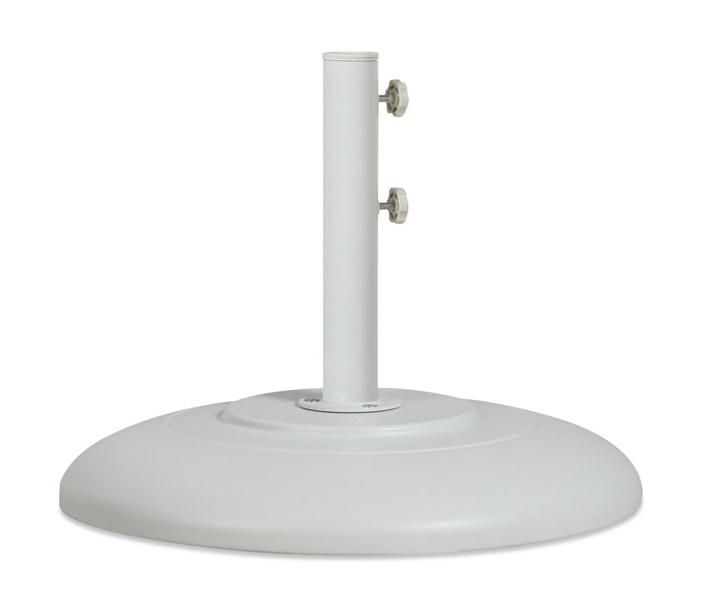 Meridian Furniture - Cozumel Matte White Aluminum Patio Bases - 350White veiw 1