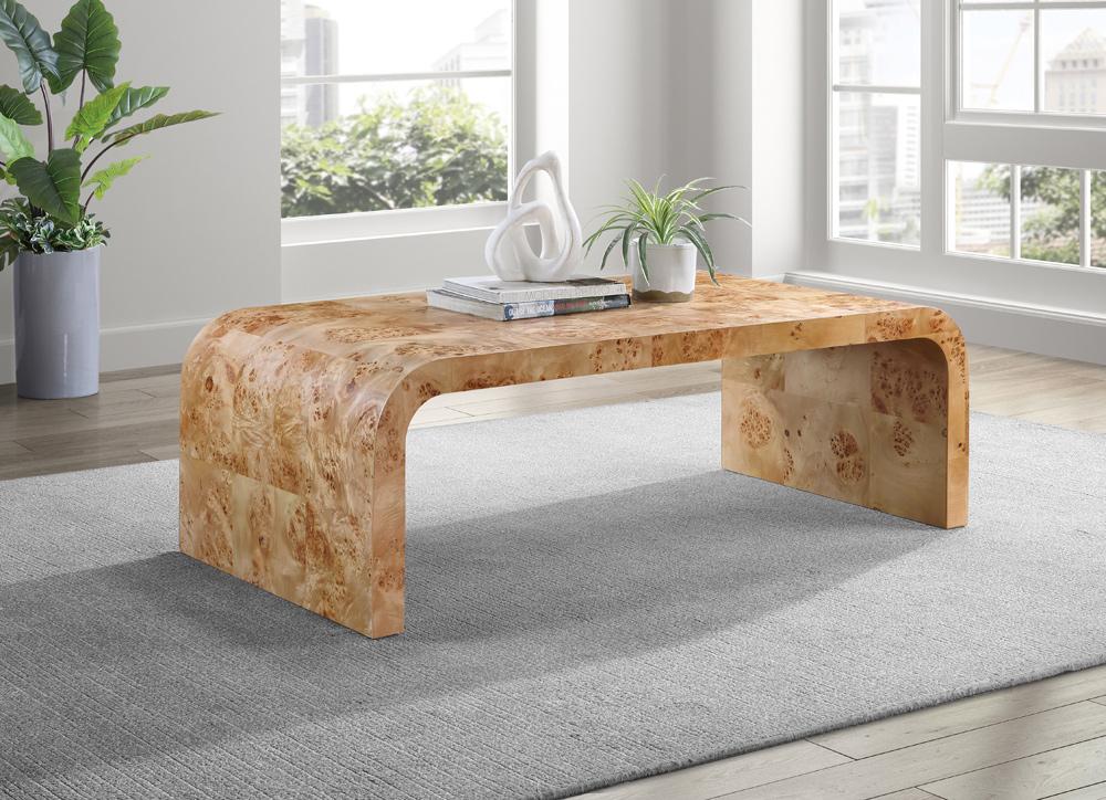 Meridian Furniture - Cresthill Natural Ash Coffee Table - 269-C veiw 2