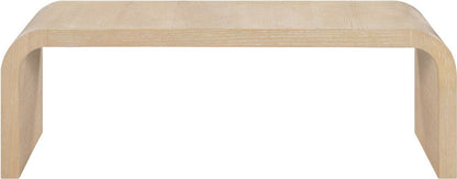 Meridian Furniture - Cresthill White Oak Coffee Table - 272-C veiw 3