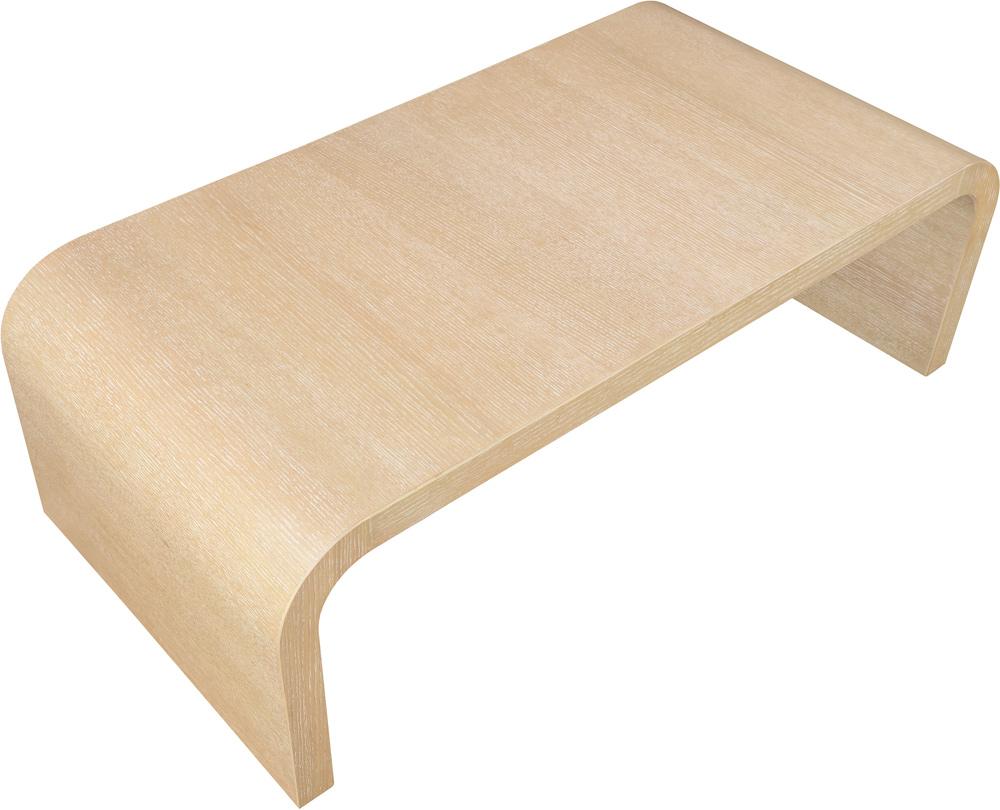 Meridian Furniture - Cresthill White Oak Coffee Table - 272-C veiw 5