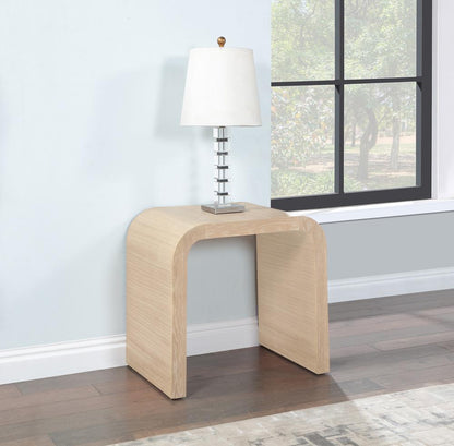 Meridian Furniture - Cresthill White Oak End Table - 272-E veiw 2