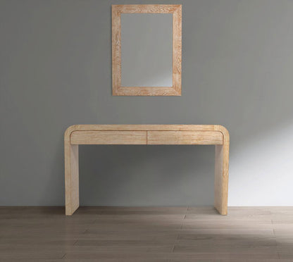 Meridian Furniture - Cresthill White Oak Mirror - 272-M veiw 2