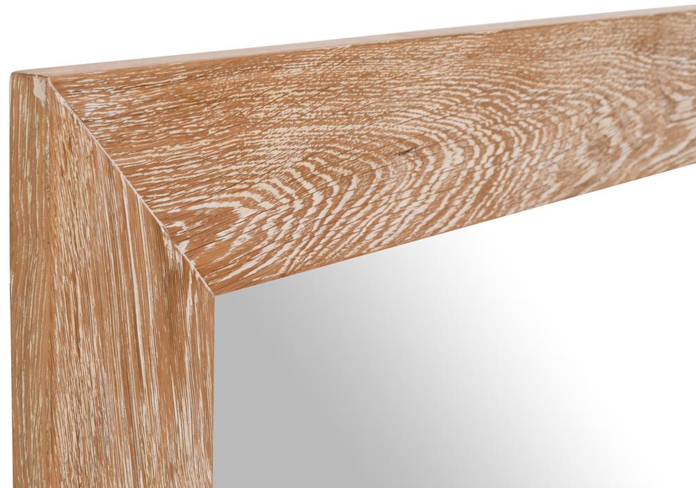 Meridian Furniture - Cresthill White Oak Mirror - 272-M veiw 5