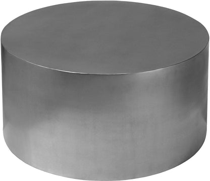 Meridian Furniture - Cylinder Brushed Chrome Coffee Table - 297-CT veiw 4