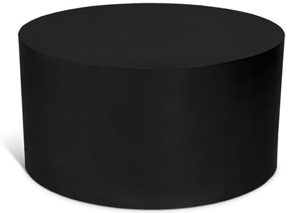 Meridian Furniture - Cylinder Matte Black Coffee Table - 295-CT veiw 1