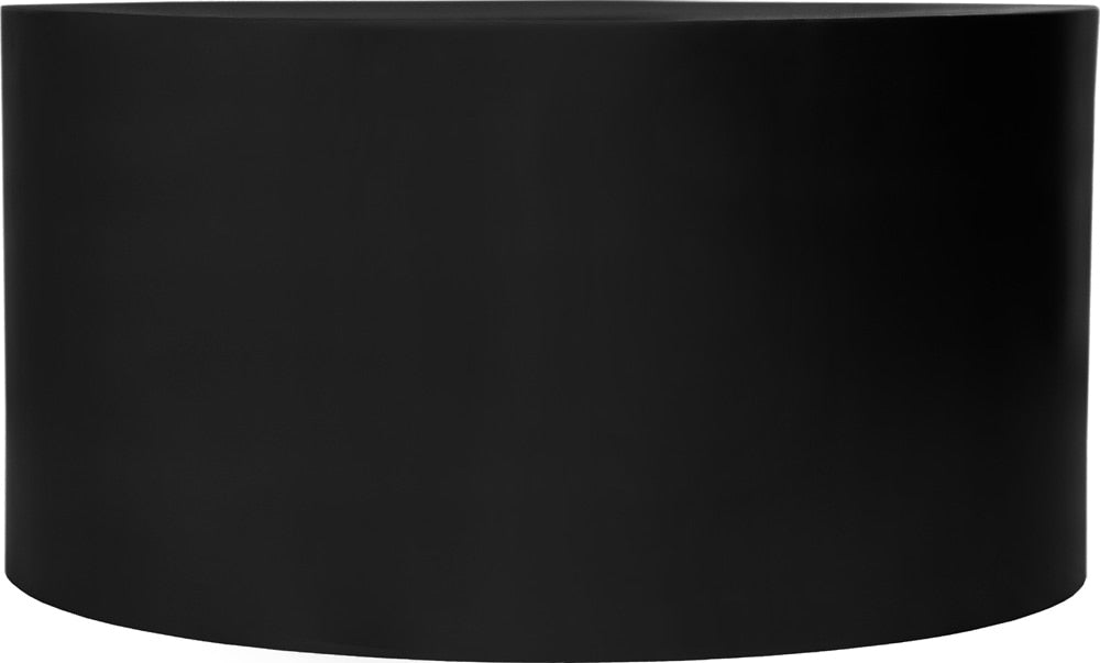Meridian Furniture - Cylinder Matte Black Coffee Table - 295-CT veiw 3