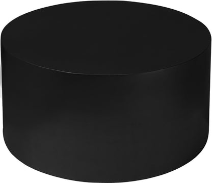 Meridian Furniture - Cylinder Matte Black Coffee Table - 295-CT veiw 4