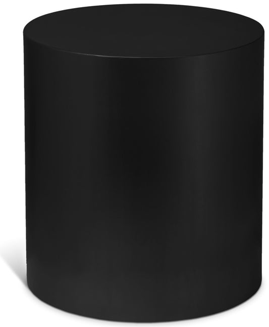 Meridian Furniture - Cylinder Matte Black End Table - 295-ET veiw 1