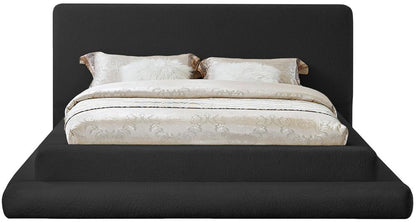 Meridian Furniture - Dane Black Teddy Fabric King Bed - DaneBlack-K veiw 3