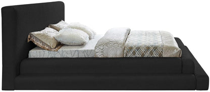 Meridian Furniture - Dane Black Teddy Fabric King Bed - DaneBlack-K veiw 5