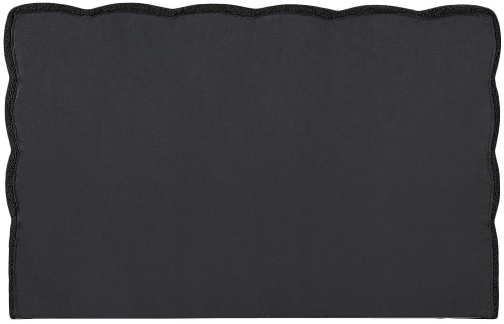 Meridian Furniture - Deco Black Boucle Fabric Full Bed - DecoBlack-F veiw 5