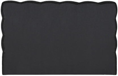 Meridian Furniture - Deco Black Boucle Fabric Full Bed - DecoBlack-F veiw 5