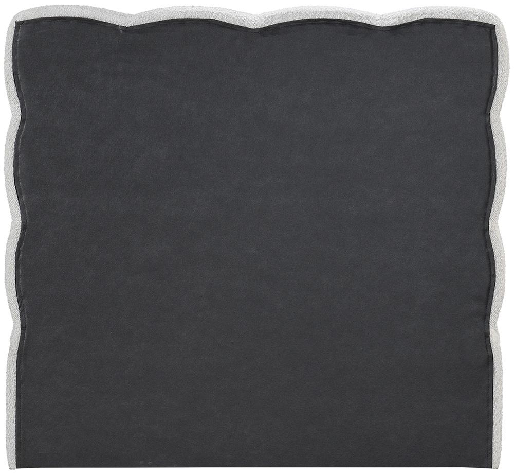 Meridian Furniture - Deco Cream Boucle Fabric Twin Bed - DecoCream-T veiw 5