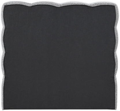 Meridian Furniture - Deco Grey Boucle Fabric Twin Bed - DecoGrey-T veiw 5