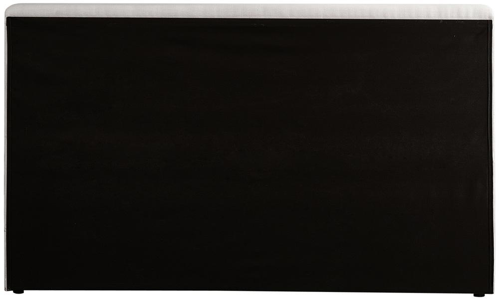 Meridian Furniture - Devin Cream Linen Textured Fabric King Bed - DevinCream-K