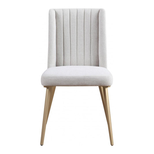 Meridian Furniture - Eleanor Dining Chair (Set of 2) - 932Cream-C veiw 2