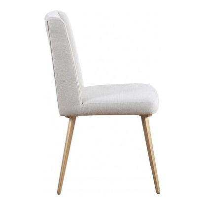 Meridian Furniture - Eleanor Dining Chair (Set of 2) - 932Cream-C veiw 3
