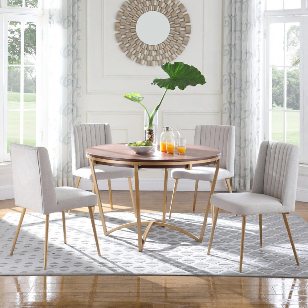 Meridian Furniture - Eleanor Dining Chair (Set of 2) - 932Cream-C veiw 4