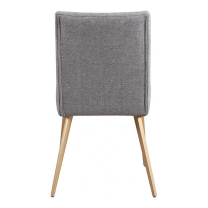 Meridian Furniture - Eleanor Dining Chair (Set of 2) - 932Grey-C veiw 2