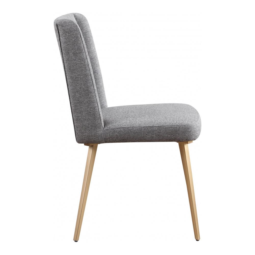 Meridian Furniture - Eleanor Dining Chair (Set of 2) - 932Grey-C veiw 3