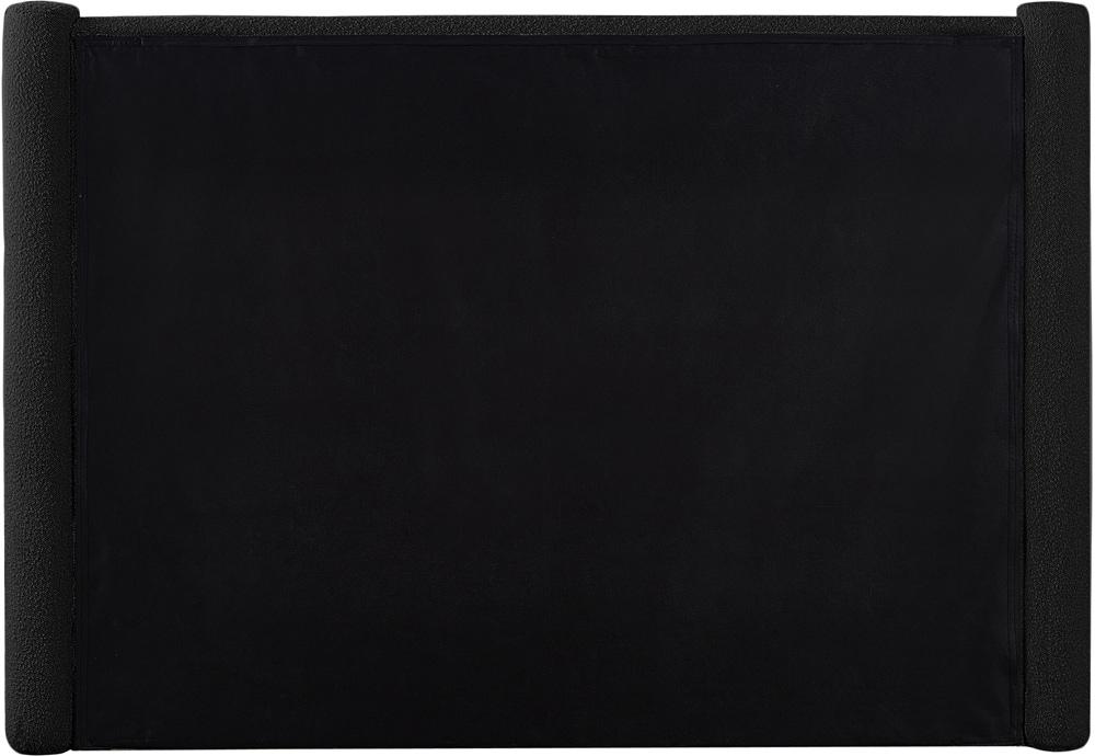 Meridian Furniture - Elias Black Boucle Fabric Full Bed - B1299Black-F veiw 6