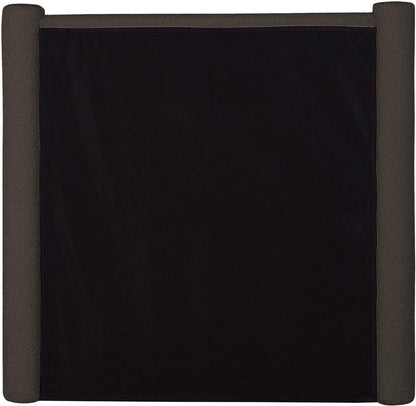 Meridian Furniture - Elias Brown Boucle Fabric Twin Bed - B1299Brown-T veiw 6