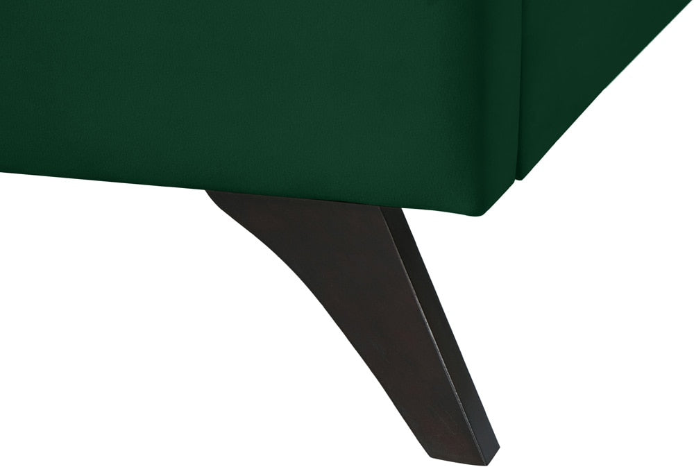 Meridian Furniture - Elly Green Velvet Full Bed - EllyGreen-F veiw 5