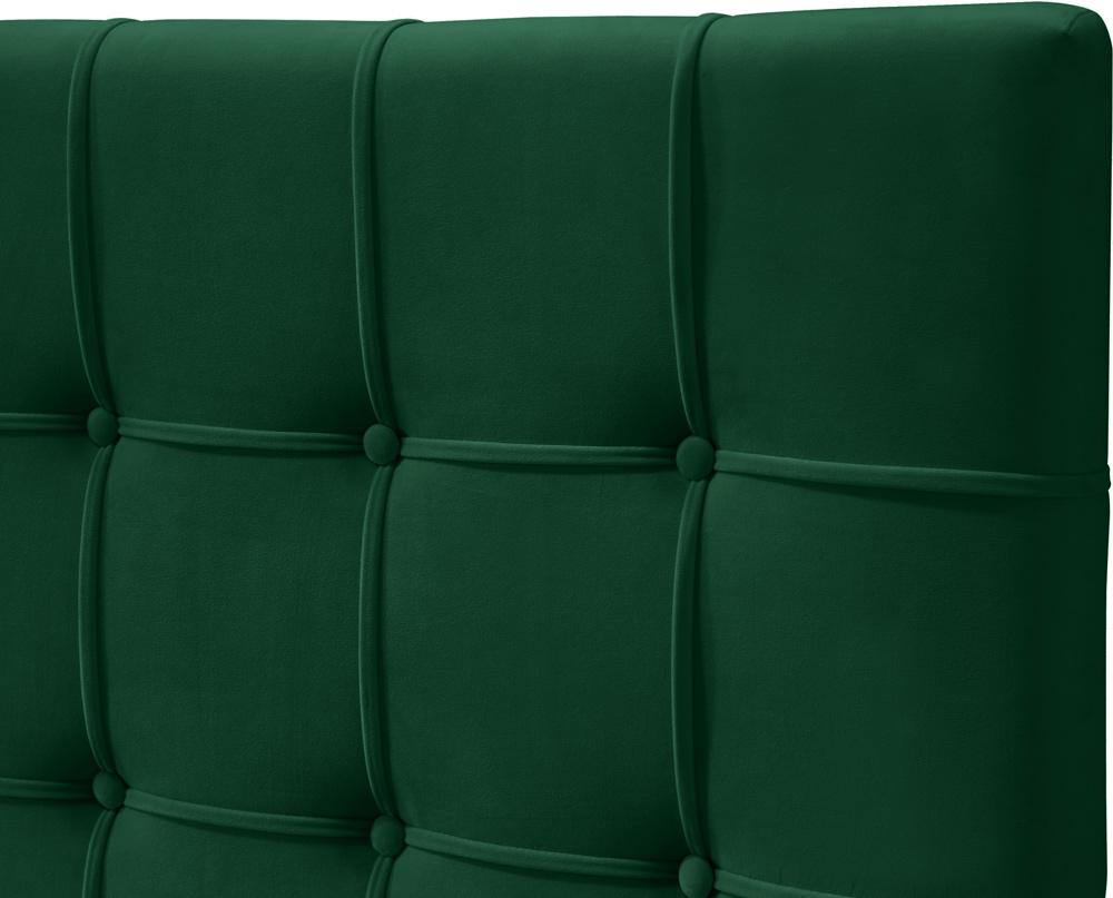 Meridian Furniture - Elly Green Velvet Full Bed - EllyGreen-F veiw 7