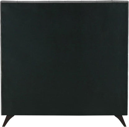 Meridian Furniture - Elly Grey Velvet King Bed - EllyGrey-K veiw 6