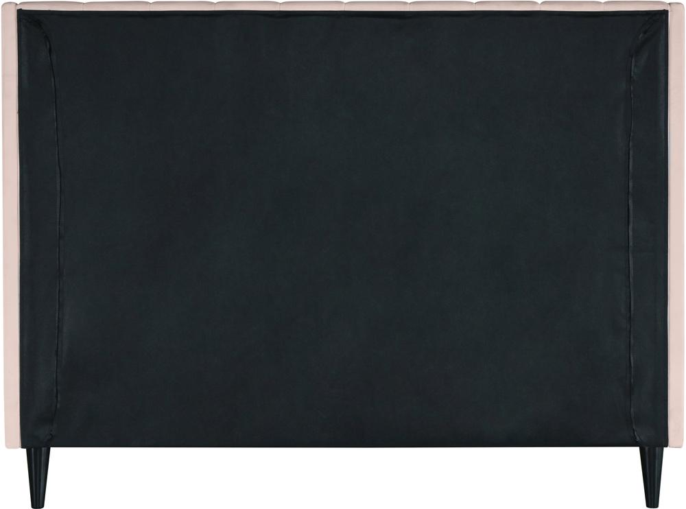 Meridian Furniture - Eva Pink Velvet Full Bed - EvaPink-F veiw 6