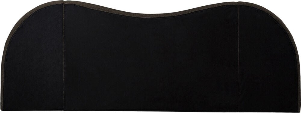 Meridian Furniture - Everest Brown Boucle Fabric Queen Bed - B1246Brown-Q veiw 6