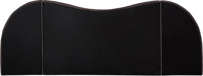 Meridian Furniture - Everest Brown Linen Textured Fabric King Bed - B1247Brown-K veiw 6