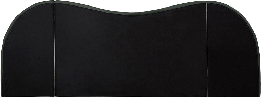 Meridian Furniture - Everest Olive Green Linen Textured Fabric Queen Bed - B1247Olive-Q veiw 6